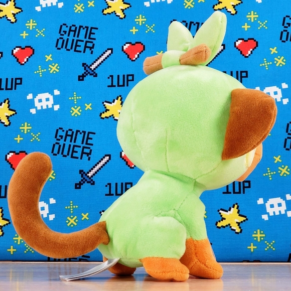 Pokemon GROOKEY 7" Genuine Officially Licensed Limited Edition Nintendo Plush - Picture 3 of 11